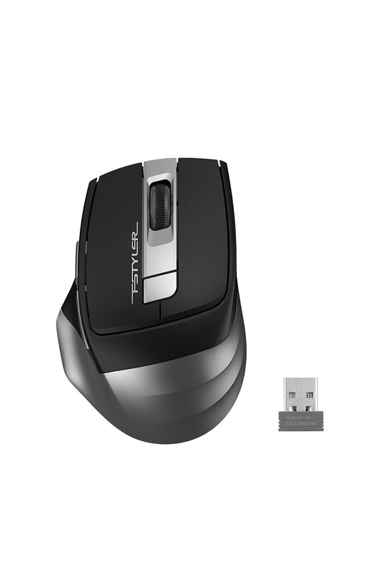 A4Tech - FG35S Silent Nano. Rec. Mouse - grey