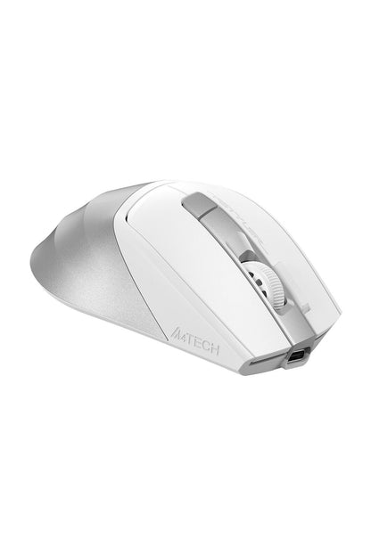 A4Tech - FG45CS Air2 S.Recharge Mouse - silver-white