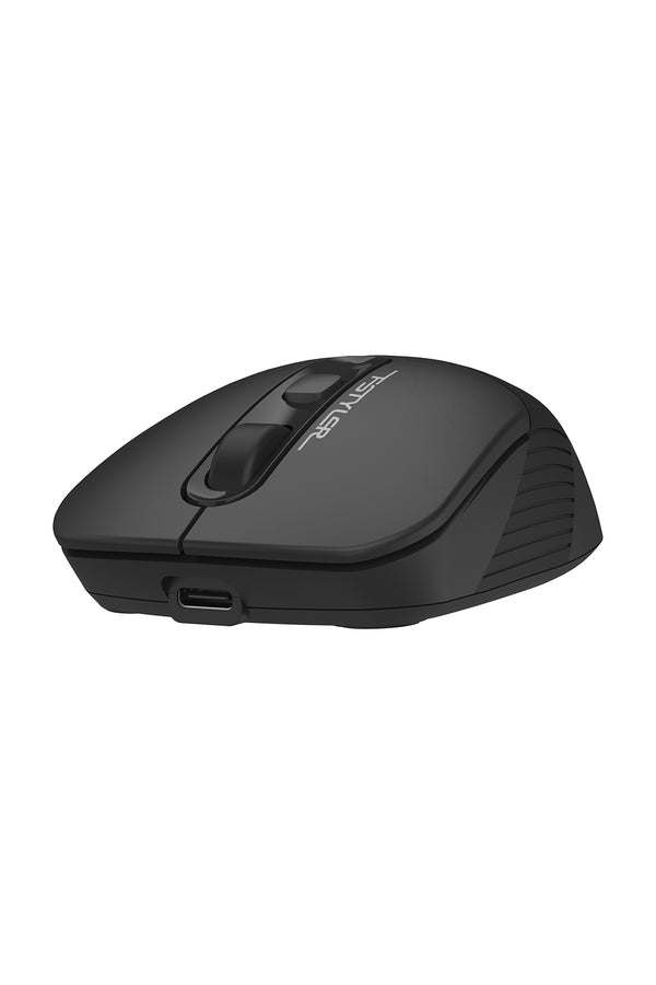 A4Tech - A4Tech FB10CS Stone Black Compact Silent Office Mouse - stone-black