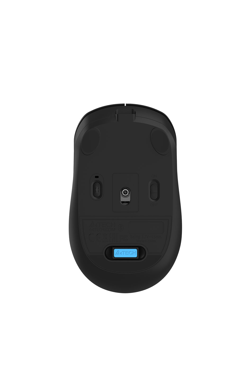 A4Tech - A4Tech FB10CS Stone Black Compact Silent Office Mouse - stone-black