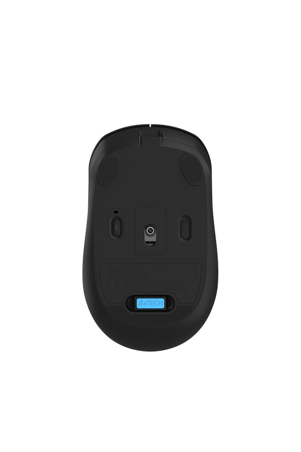 A4Tech - A4Tech FB10CS Stone Black Compact Silent Office Mouse - stone-black