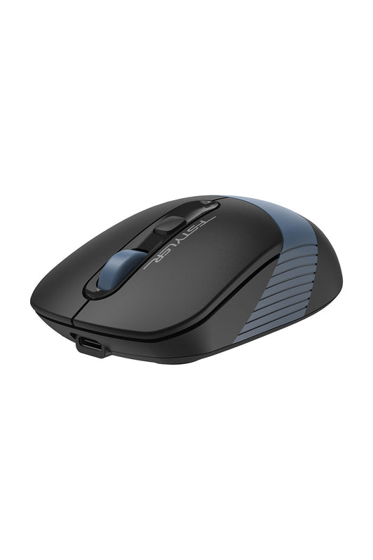 A4Tech - FB10CS Silent Office Mouse - ash-blue