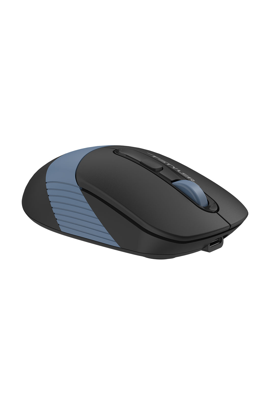 A4Tech - FB10CS Silent Office Mouse - ash-blue