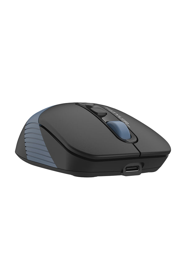 A4Tech - A4Tech FB10CS Ash Blue Compact Silent Office Mouse - ash-blue