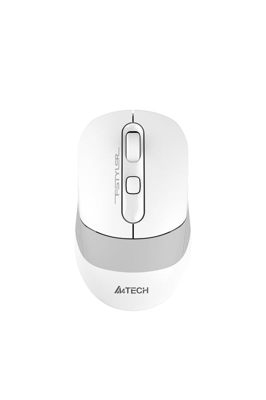 A4Tech - FB10CS Silent Office Mouse - grayish-white