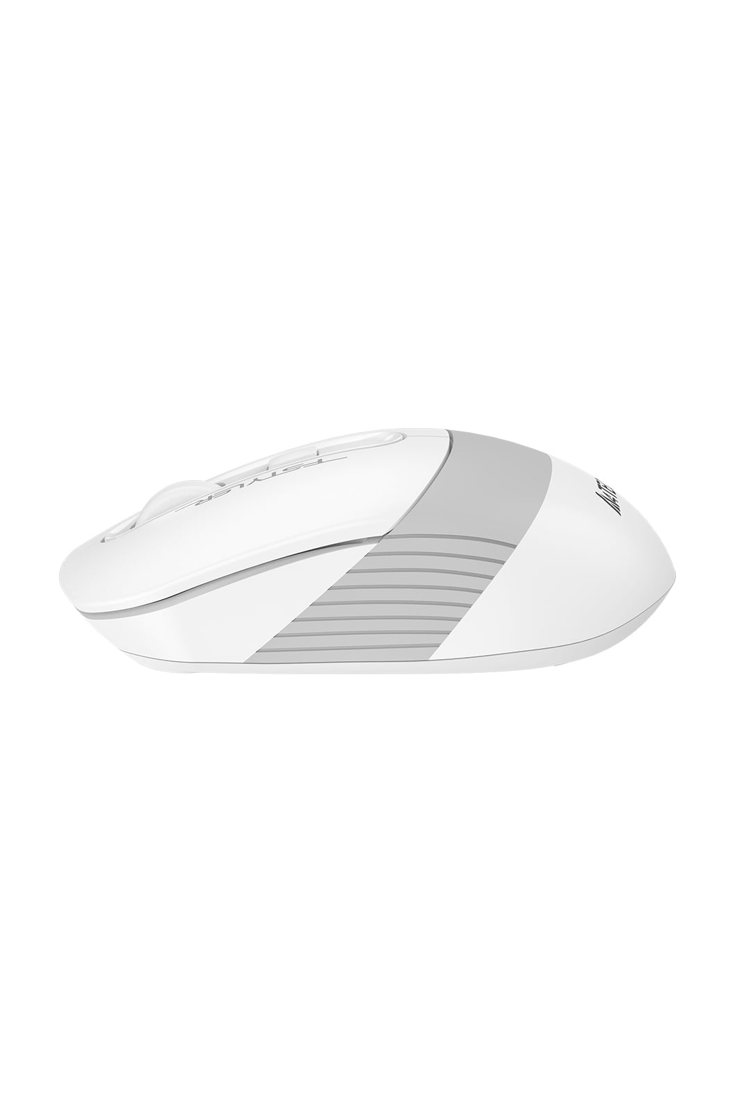 A4Tech - A4Tech FB10CS Grayish White Compact Silent Office Mouse - grayish-white