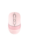 A4Tech - A4Tech FB10CS Baby Pink Compact Silent Office Mouse - baby-pink