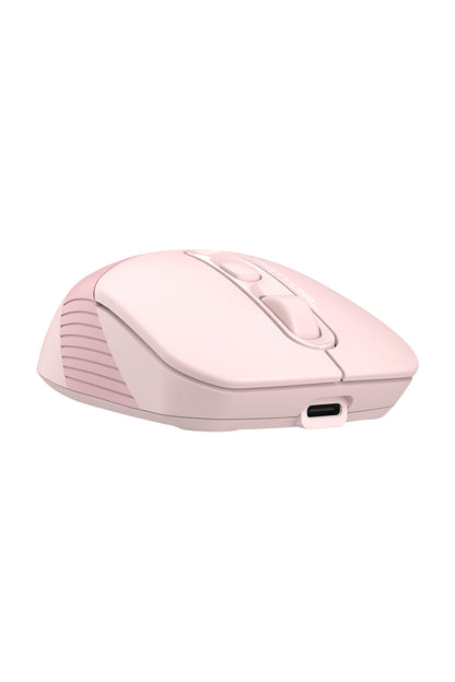A4Tech - FB10CS Silent Office Mouse - baby-pink