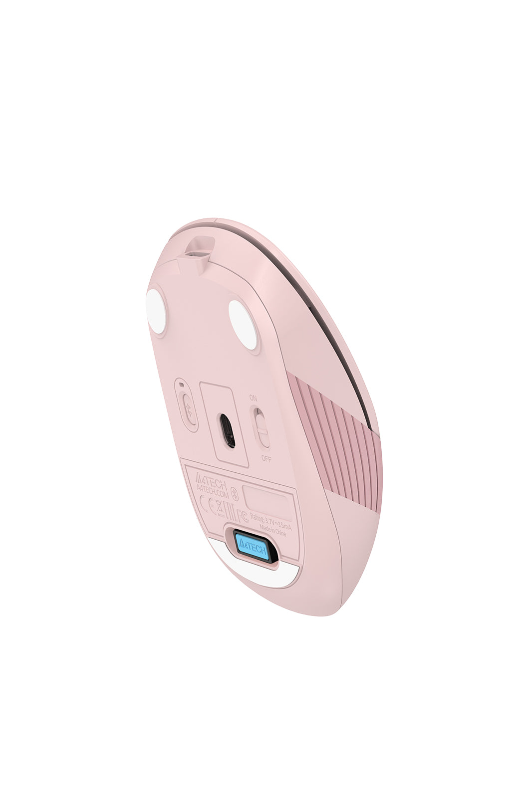A4Tech - FB10CS Silent Office Mouse - baby-pink