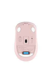 A4Tech - A4Tech FB10CS Baby Pink Compact Silent Office Mouse - baby-pink