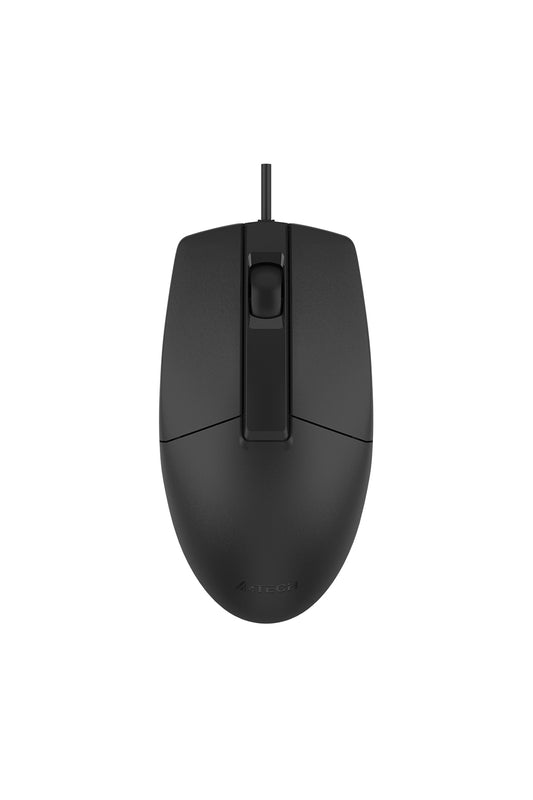 A4Tech - OP-330S Wired Silent Mouse - black