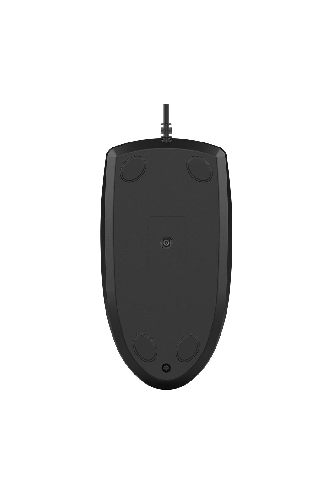 A4Tech - A4Tech N-530S Black Full-Size Illuminate Silent Wired Optical Mouse - black