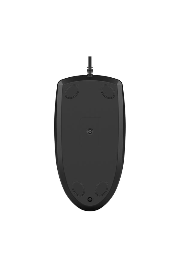 A4Tech - A4Tech N-530S Black Full-Size Illuminate Silent Wired Optical Mouse - black