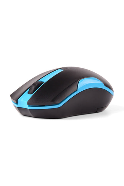 A4Tech - G3-200 Energy Saving Mouse - black-blue
