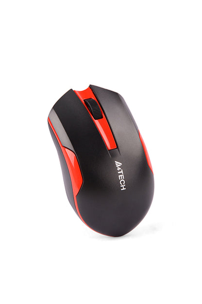 A4Tech - G3-200 Energy Saving Mouse - black-red