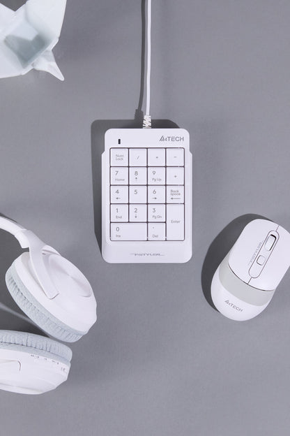 A4Tech - FK13P Wired Numb Pad - white