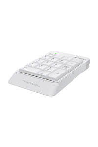 A4Tech - A4Tech FK13P White Ultra-Slim 18-Key Spill-Resistant USB Numeric Keypad - white