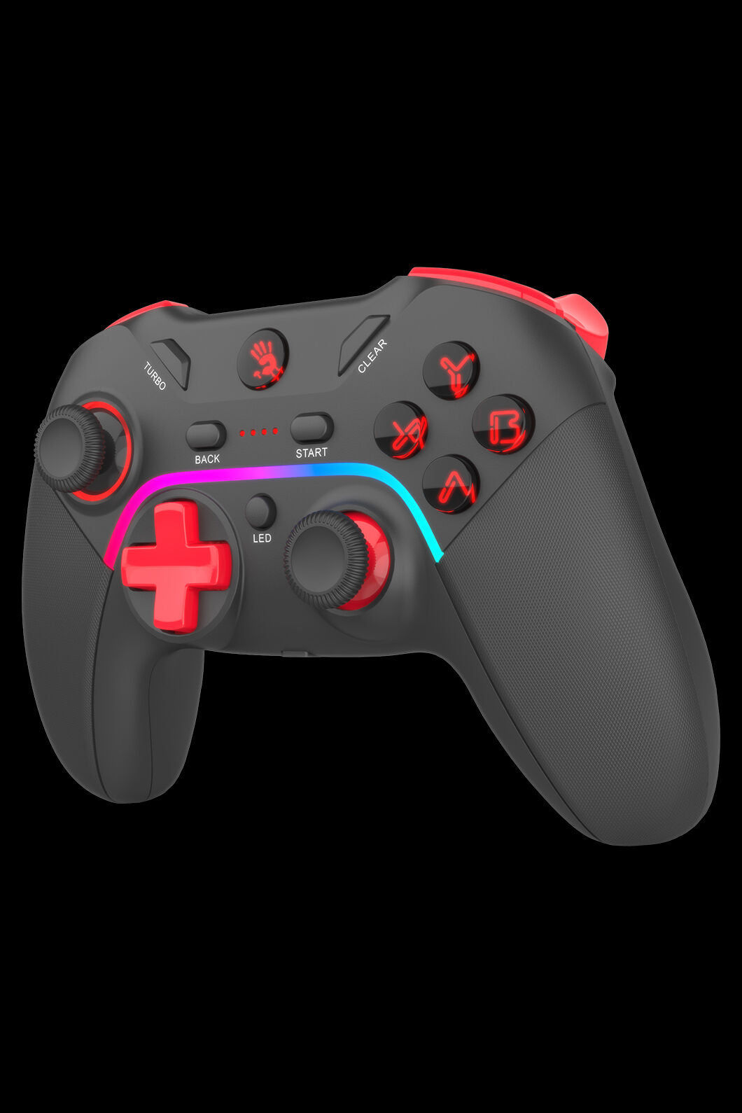 BLOODY - GPW70 Dual Mode W&W Gamepad - sports-black