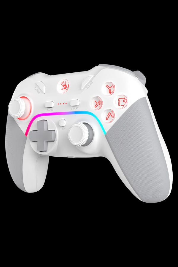 BLOODY - GPW70 Dual Mode W&W Gamepad - sports-white