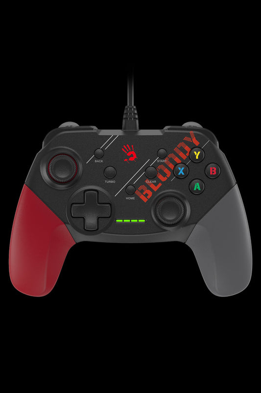 BLOODY - GP30 USB Wired Gamepad - sports-red