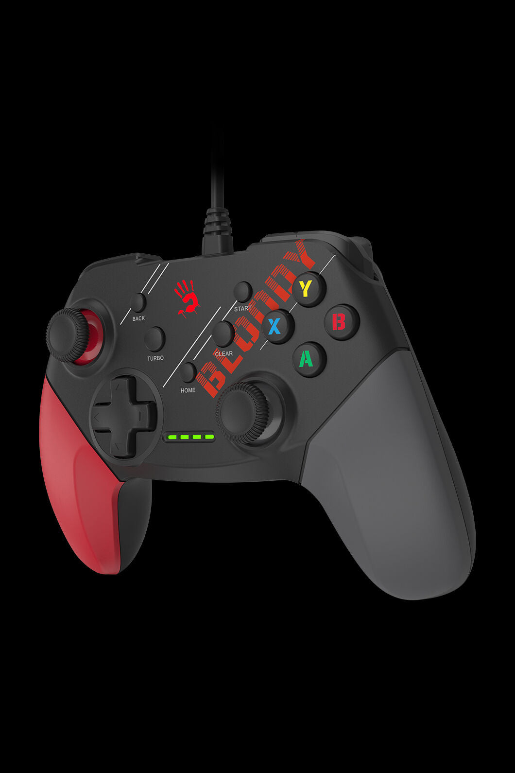 BLOODY - GP30 USB Wired Gamepad - sports-red