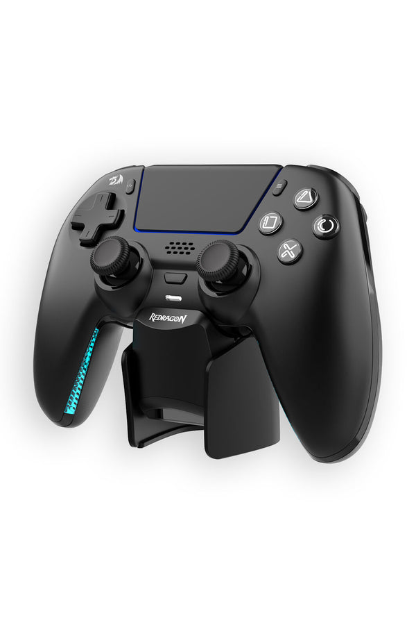 REDRAGON - Redragon WARGRIP G831 Black Hall Effect Wireless PS5 Controller - black