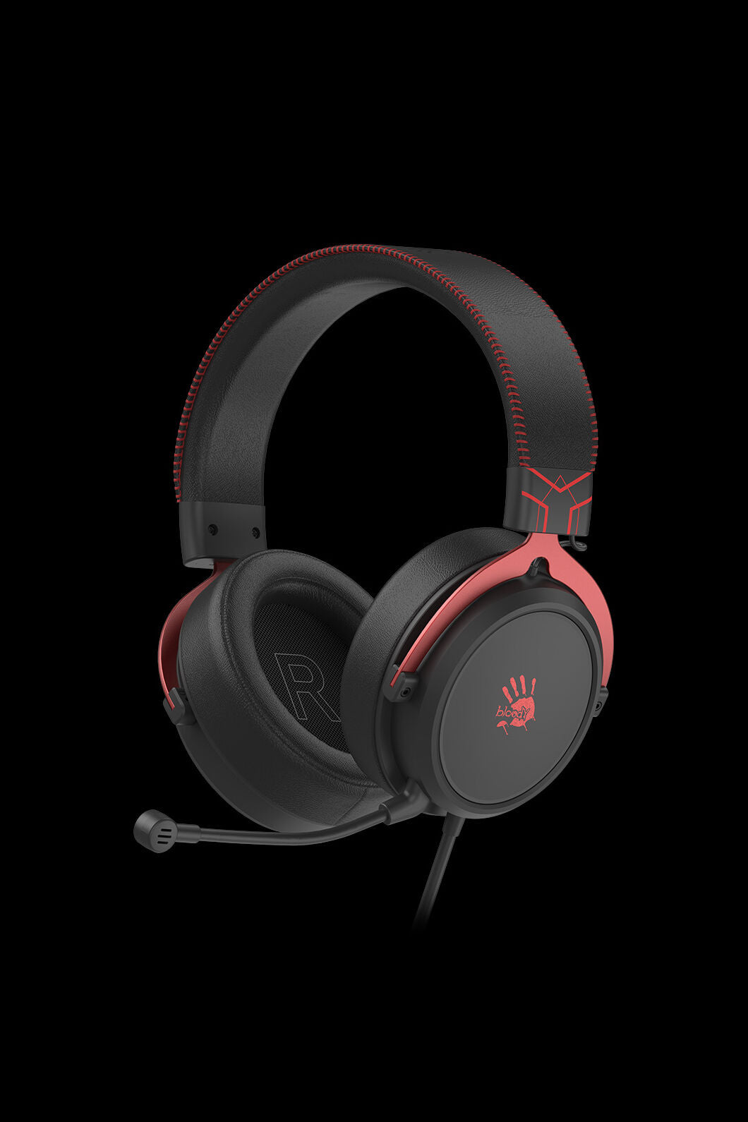 BLOODY - M590i Gaming USB Headphone - sports-red
