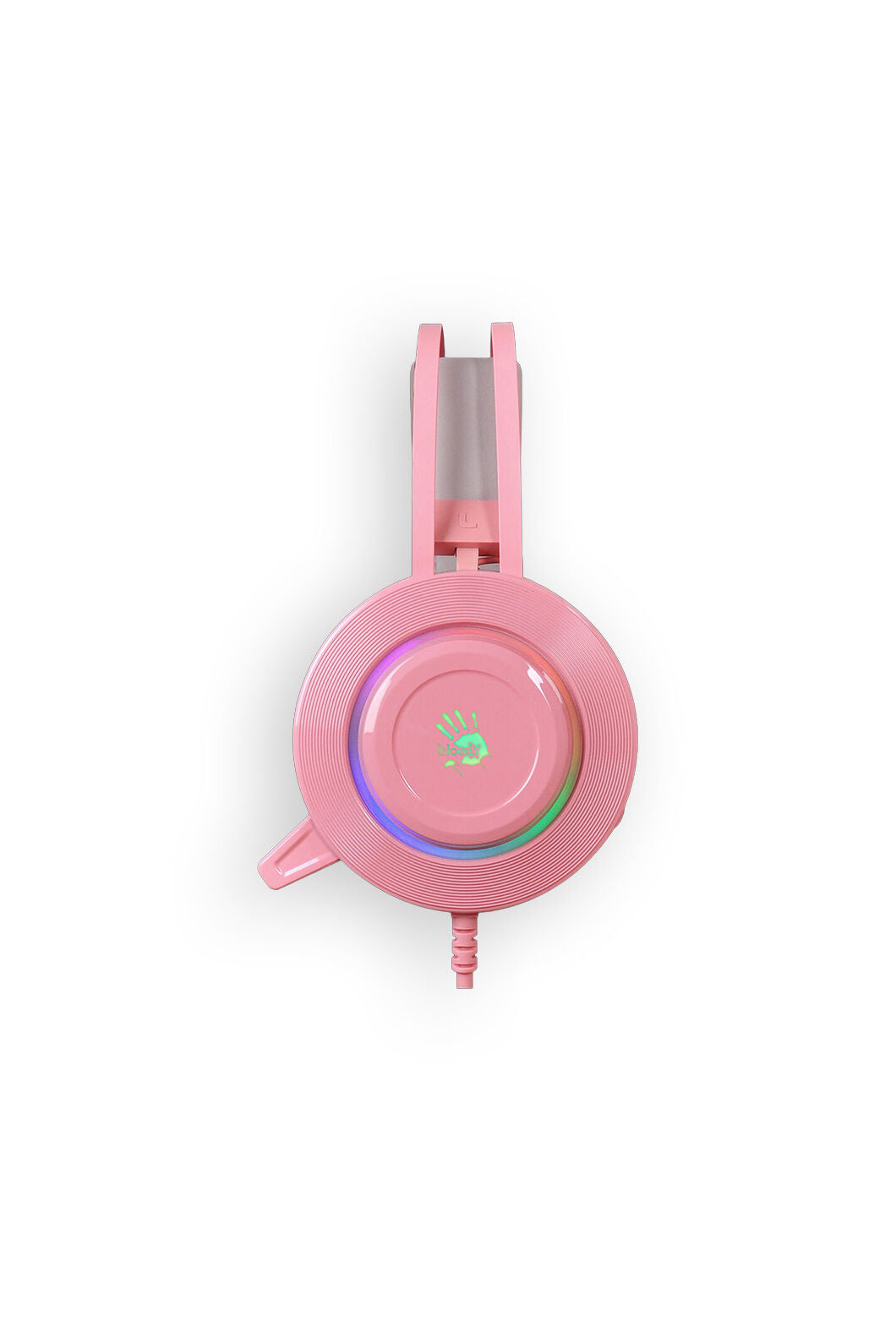 Bloody G521 Pink Over-Ear Virtual 7.1 USB Wired Gaming Headset