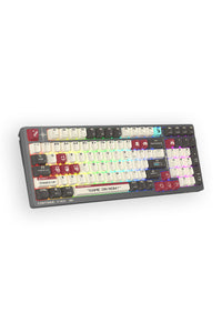 BLOODY - Bloody WS98 Pixels Red 80% Dual Core Wireless Mechanical Keyboard - pixels-red