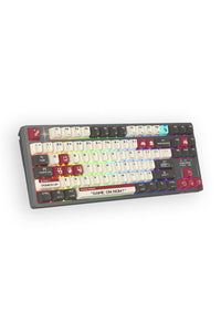 BLOODY - Bloody WS87 Pixels Red TKL Dual Core Wireless Mechanical Keyboard - pixels-red