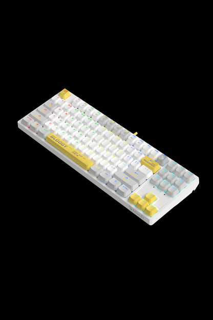 BLOODY - S87 BLMS Mechanical KB 75% - energy-white