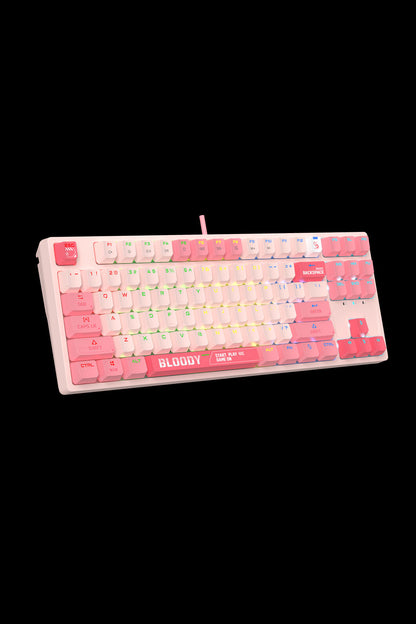 BLOODY - S87 BLMS Mechanical KB 75% - energy-pink