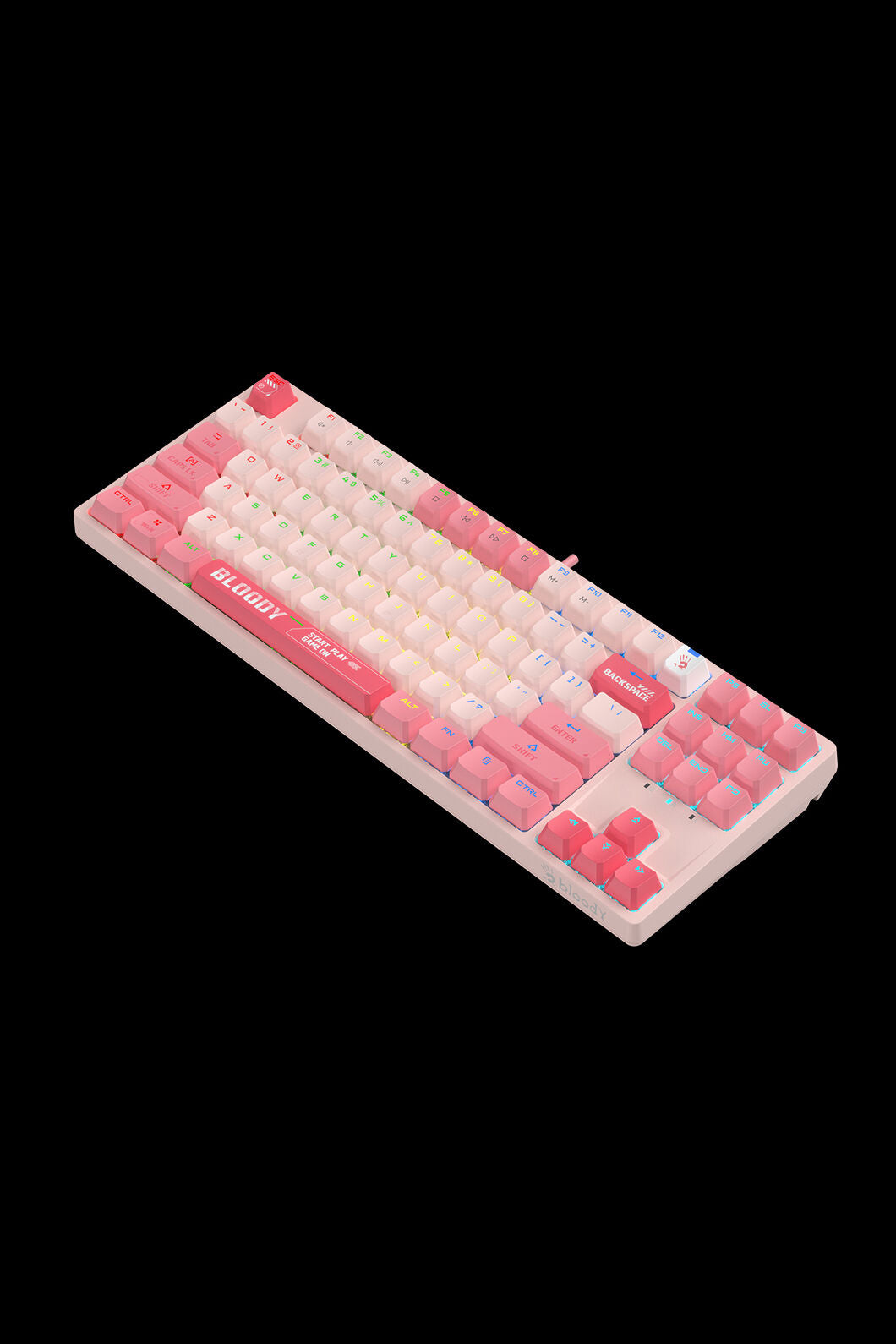 BLOODY - S87 BLMS Mechanical KB 75% - energy-pink