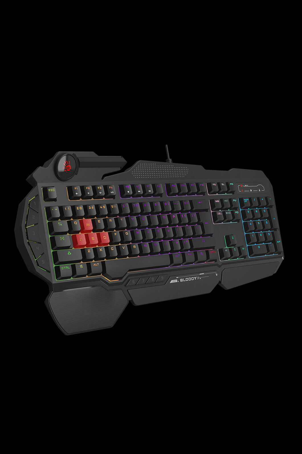 BLOODY - B310N Neon Illuminated KB - black