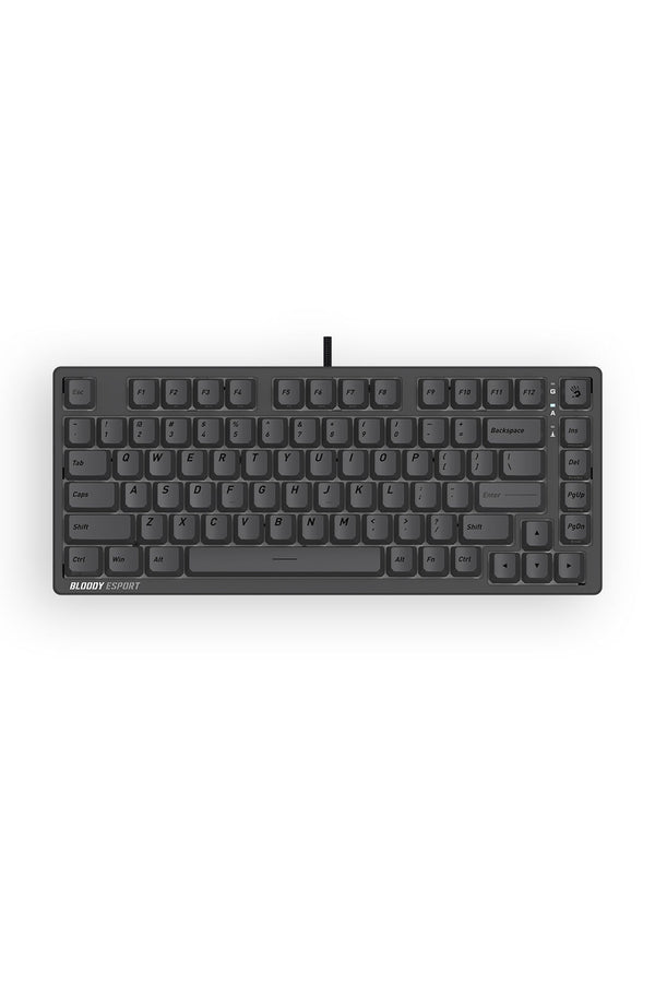 BLOODY - Bloody MS76 Iron Grey 75% Magnetic Hall Effect RGB Gaming Keyboard - iron-grey