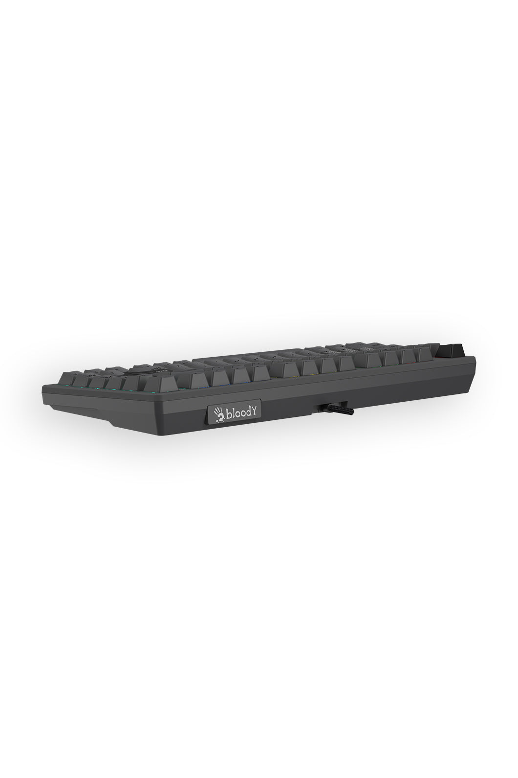 BLOODY - Bloody MS76 Iron Grey 75% Magnetic Hall Effect RGB Gaming Keyboard - iron-grey