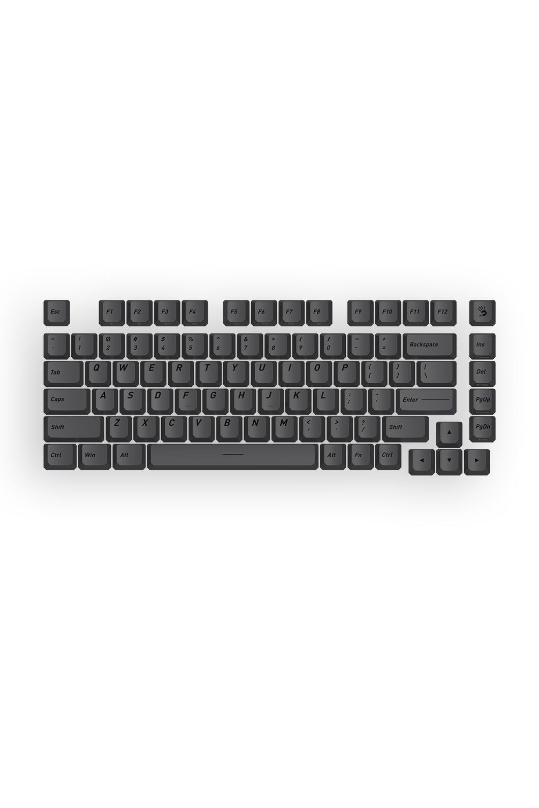 BLOODY - Bloody MS76 Iron Grey 75% Magnetic Hall Effect RGB Gaming Keyboard - iron-grey