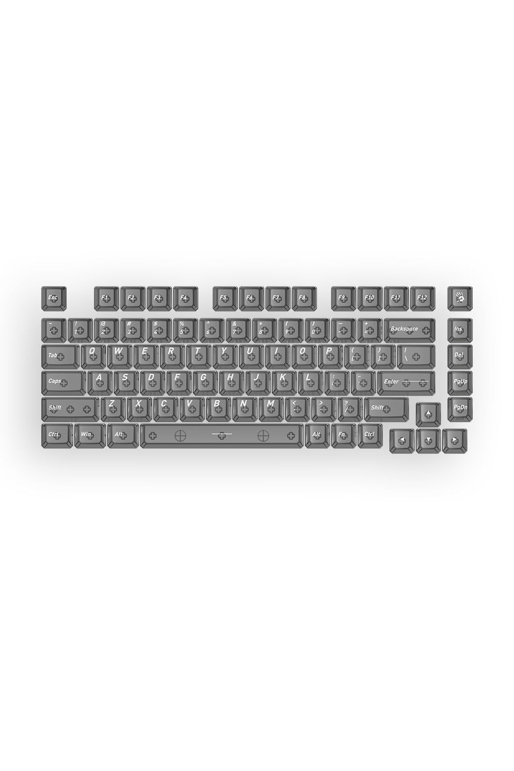 BLOODY - Bloody MS76 Stellar Black 75% Magnetic Hall Effect RGB Gaming Keyboard - stella-black