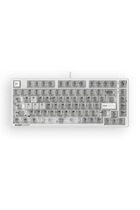 BLOODY - Bloody MS76 Crystal White 75% Magnetic Hall Effect RGB Gaming Keyboard - crystal-white
