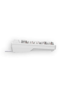 BLOODY - Bloody MS76 Crystal White 75% Magnetic Hall Effect RGB Gaming Keyboard - crystal-white