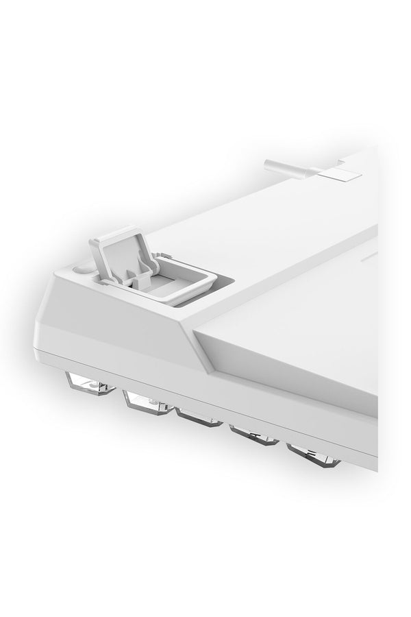 BLOODY - Bloody MS76 Crystal White 75% Magnetic Hall Effect RGB Gaming Keyboard - crystal-white