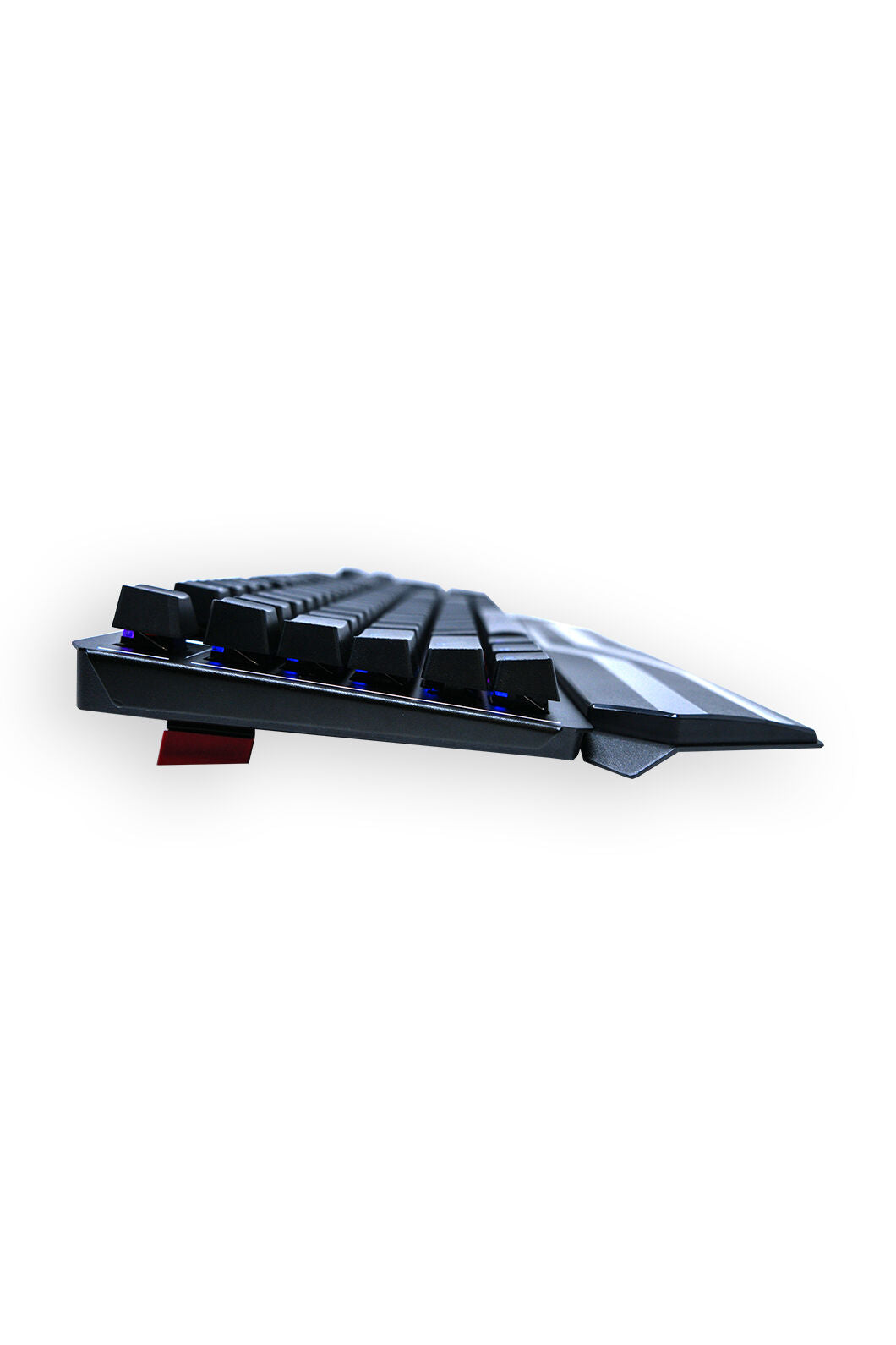 BLOODY - Bloody B975 Black Light Strike Optical Mechanical RGB Gaming Keyboard Orange Switch - black