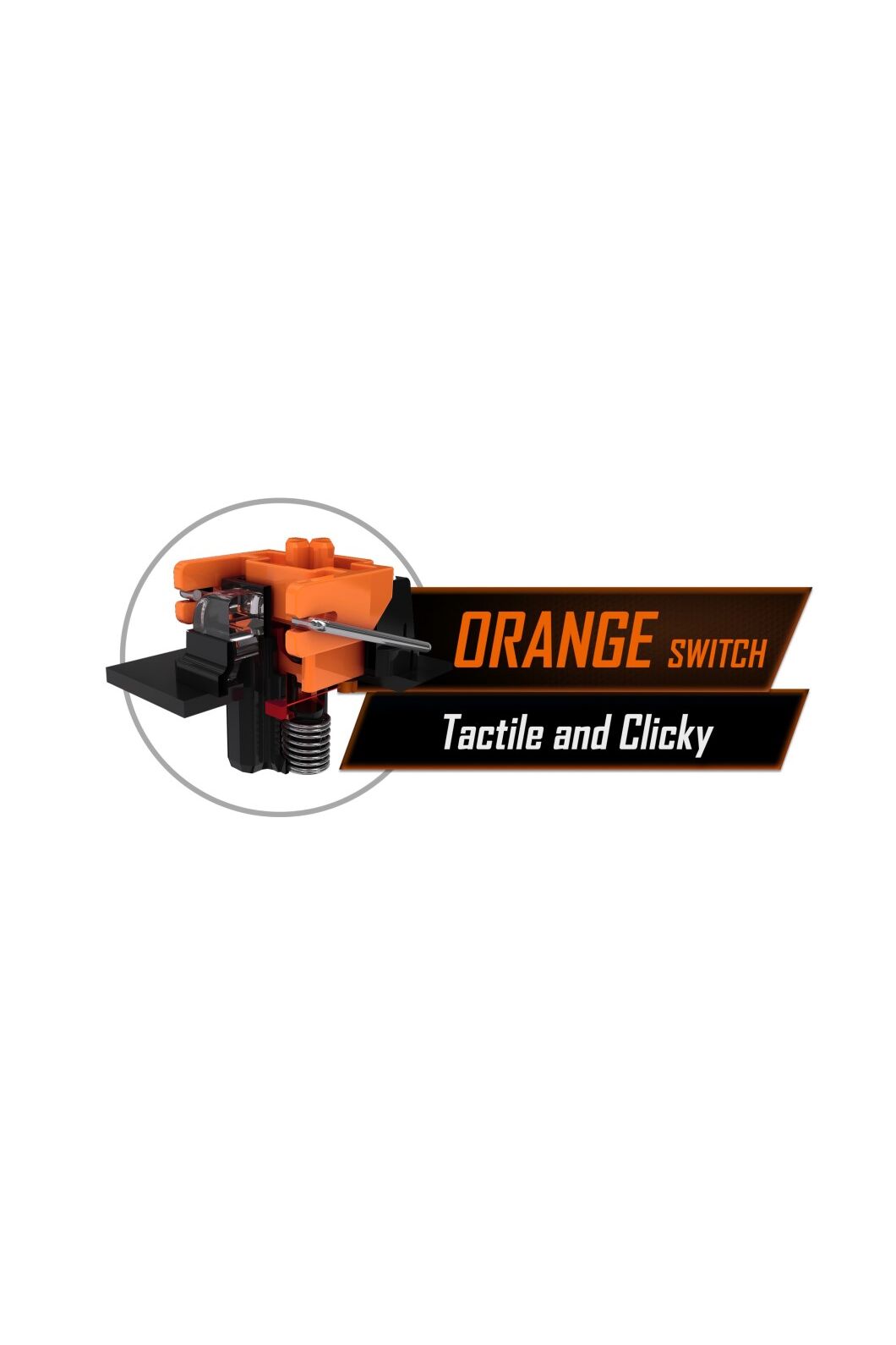 BLOODY - Bloody B975 Black Light Strike Optical Mechanical RGB Gaming Keyboard Orange Switch - black