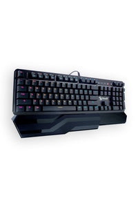 BLOODY - Bloody B975 Black Light Strike Optical Mechanical RGB Gaming Keyboard Brown Switch - black