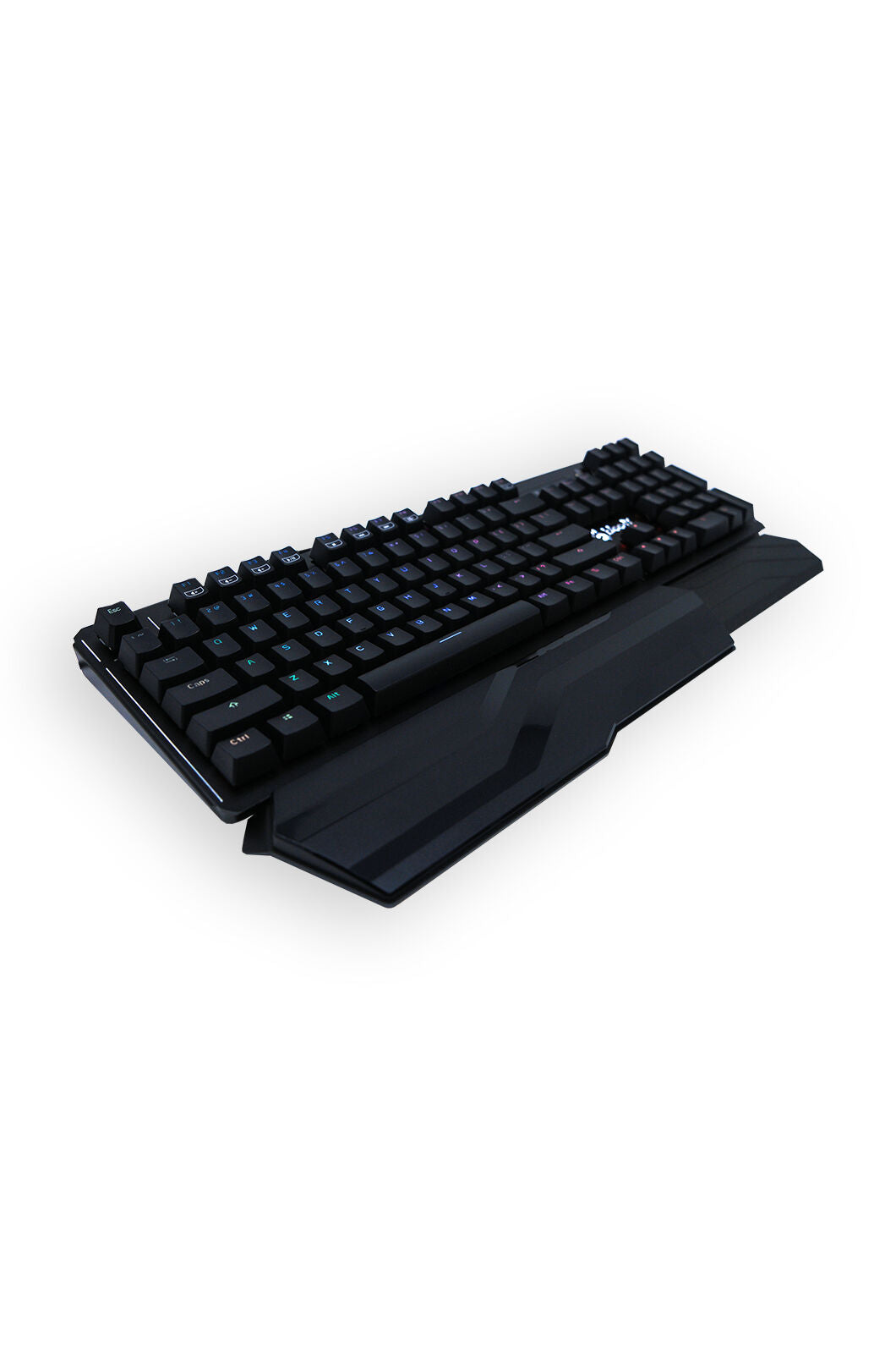BLOODY - Bloody B975 Black Light Strike Optical Mechanical RGB Gaming Keyboard Brown Switch - black