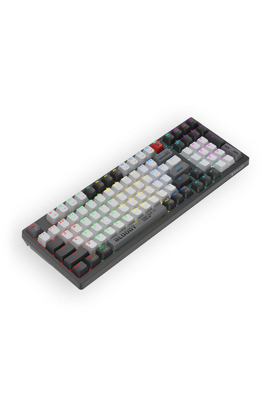 BLOODY - Bloody WS98 Bloody Grey 80% Dual Core Wireless Mechanical Keyboard - bloody-grey