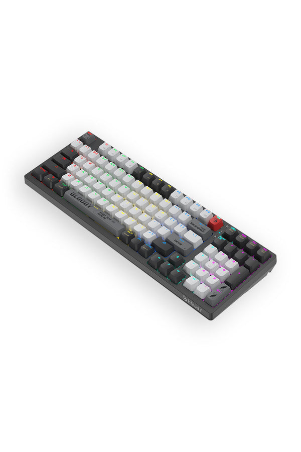 BLOODY - Bloody WS98 Bloody Grey 80% Dual Core Wireless Mechanical Keyboard - bloody-grey