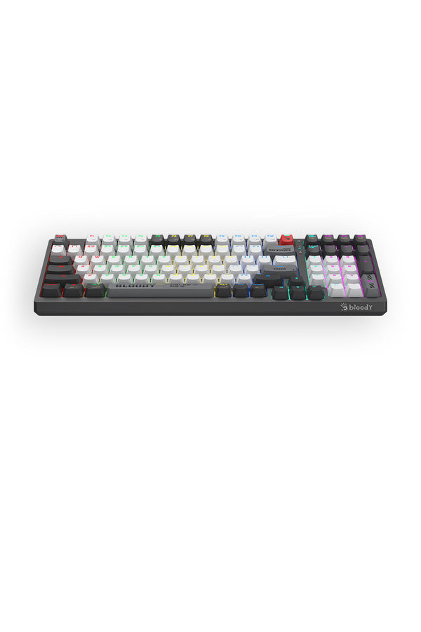 BLOODY - Bloody WS98 Bloody Grey 80% Dual Core Wireless Mechanical Keyboard - bloody-grey
