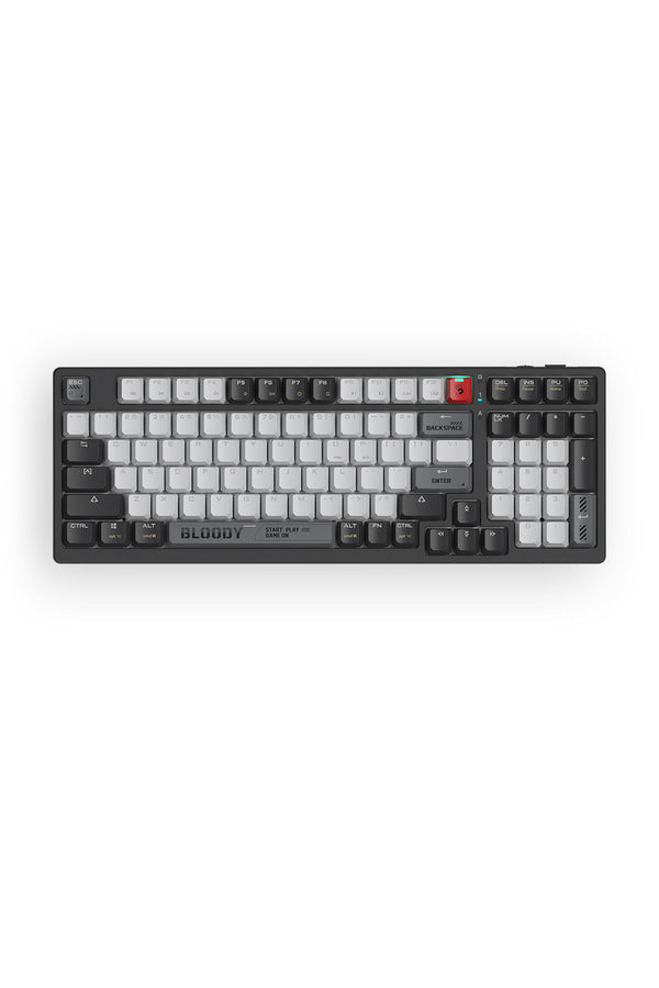 BLOODY - Bloody WS98 Bloody Grey 80% Dual Core Wireless Mechanical Keyboard - bloody-grey