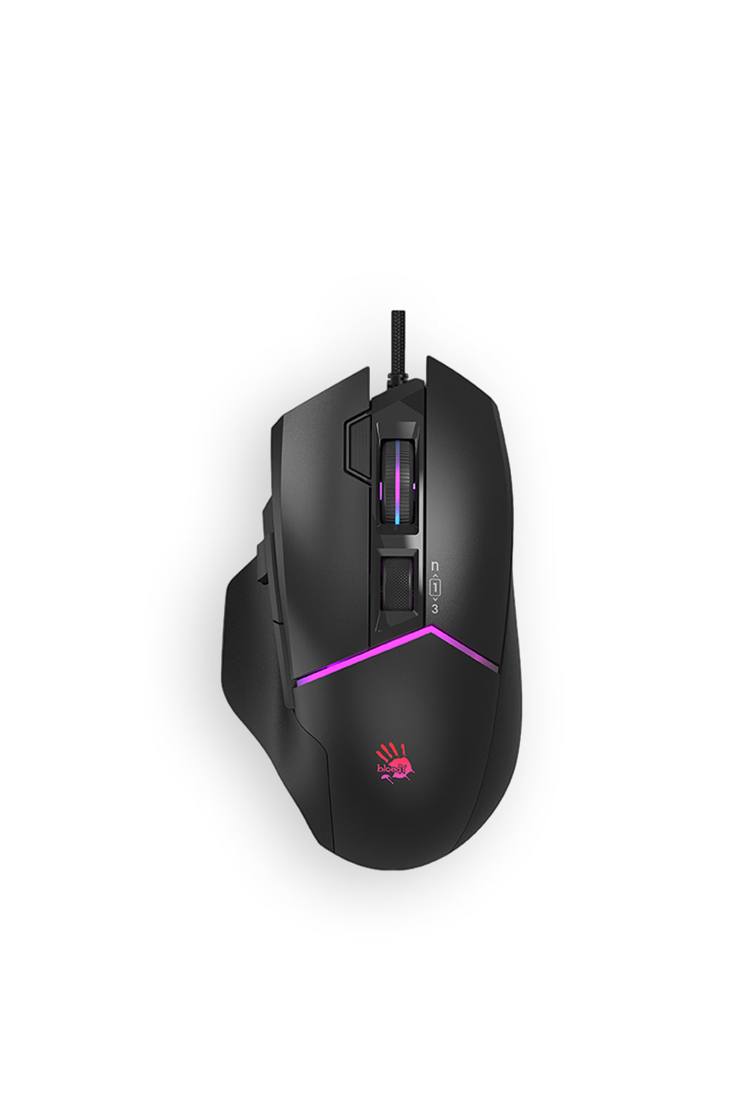 Bloody W95 Ultra Ex-Fire Black Full Size Extra Fire Button 5-Zone